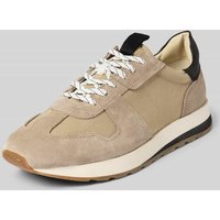 Vagabond Sneaker mit Strukturmuster Modell 'Paul Runner' in Taupe, Größe 41 von Vagabond