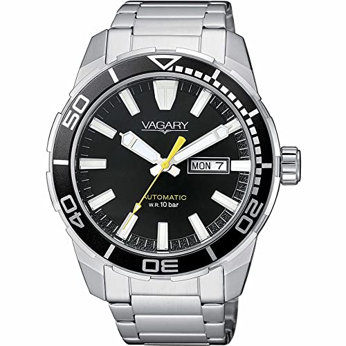Vagary by Citizen Automatic Aqua Gearmatic Black IX3-416-51 Men's Watch von CITIZEN