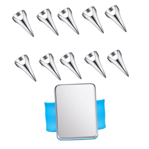 Vaguelly 1 Satz Haarflecht Ringe Magnet Halter für Haarstyling Teiliges für Zöpfe und Frisuren für Cosplay und Partys Langlebig und Hautfreundlich von Vaguelly