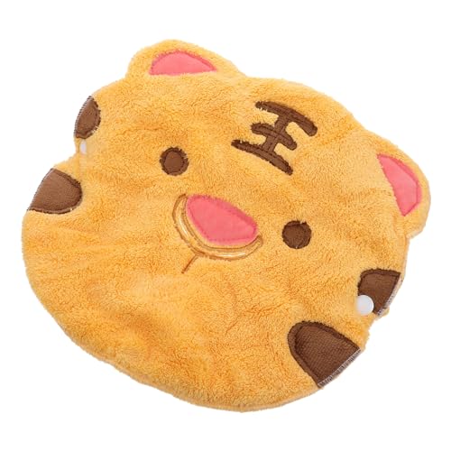 Vaguelly 1 Satz heißes Kompressen-Gesichtstuch Gesichtstücher komprimierendes Handtuch handtücher gesichtspflege tuch Salonversorgung Salon Gesichtstuch Korallenvlies Yellow von Vaguelly