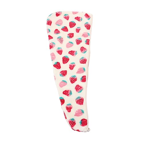 Vaguelly Duschhaube Für Mädchen Wasserabsorbierend Bequemer Badehut Für Heimgebrauch Rosa Für Baden Schminken Und Gesichtswaschen Hochwertiges Fleece-material Für Langlebigkeit von Vaguelly