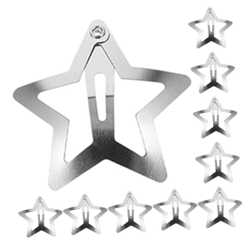 Vaguelly 10stücke Teiliges Dekorativen Stern-haarspangen Für Mädchen Stilvolle Metall-haarclips Funkelndem Für Partys Und Alltag Schützen Haar Und Verleihen Jedem Look Einen Süßen von Vaguelly
