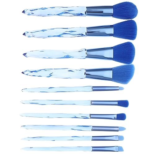 Vaguelly 10 Stück Make-up Pinsel Make-up-kits Funkeln Highlighter-make-up Parfüm Gesicht Palette Textmarker Bausatz Make-up Backen Make-up-pinsel Beauty-accessoires Lidschatten Blue Plastik Vaguelly 10 Stück Make-up Pinsel Make-up-kits Funkeln Highlighter-make-up Parfüm Gesicht Palette Textmarker Bausatz Make-up Backen Make-up-pinsel Beauty-accessoires Lidschatten Blue Plastik von Vaguelly