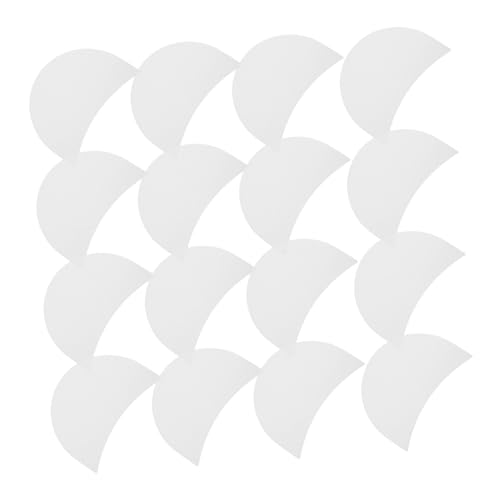 Vaguelly 100 Stück Lidschatten Schablonen Pads aus Hautfreundlichem Material Schützend gegen Make up rückstände Selbsthaftend Geeignet für Empfindliche Haut Einfach Anzuwenden für Präzises von Vaguelly