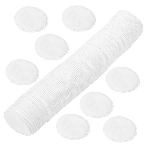 Vaguelly 100 Stück Runde Make up Pads Aus Baumwolle Wiederverwendbare Gesichtspads Für Tägliche Anwendung Sanfter Make up Entferner Für Frauen Und Mädchen Für Gesichtsreinigung von Vaguelly