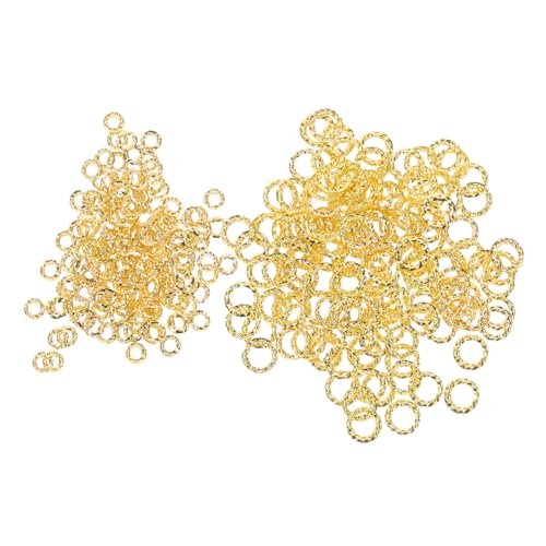 Vaguelly 1000 Stück Luxus Nagel Charms Metall Nieten Rund Hohl Nail Art Schmuck Robust für DIY Maniküre Geburtstag Hochzeit Strand Party von Vaguelly