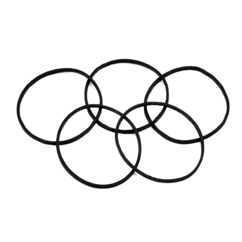 Vaguelly 100stücke Gummibänder Schwarz Dünn Elastisches Gummiband Für Maschinennetzteile Gummiband Zubehör Strapazierfähig Und Flexibel Geeignet Für Langzeitgebrauch von Vaguelly