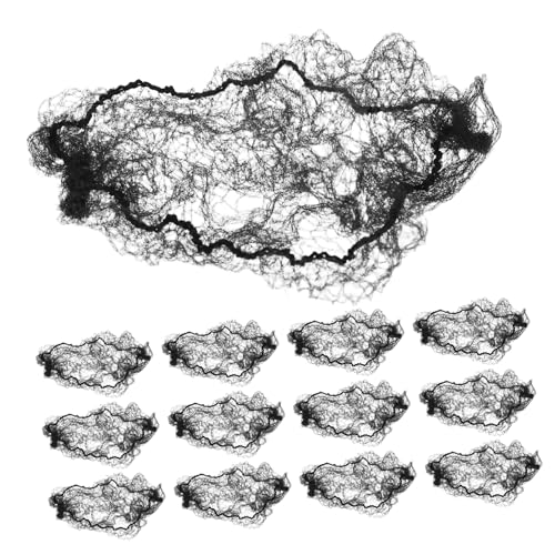 Vaguelly 100stücke Haarnetze Für Frauen Schwarze Haarnetze Haarnetz Aus Unsichtbares Haarnetz Elastisches Für Dutts Für Gastronomie Für Servicekräfte Für Tänzer-dutt Unsichtbares Haar-dutt- von Vaguelly