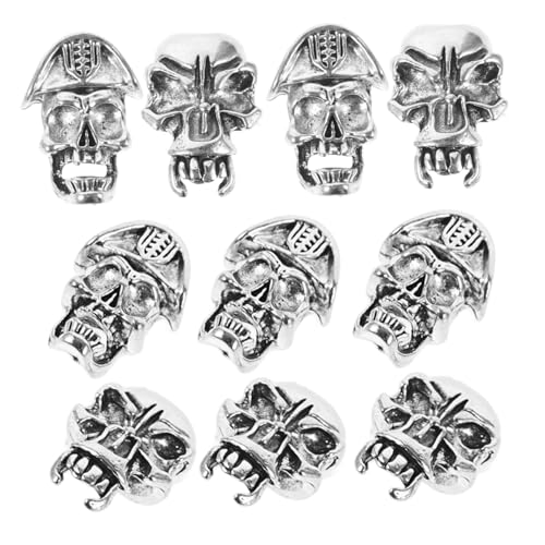 Vaguelly 10stücke Vintage Haarperlen Für Zöpfe Retro Haarschmuck Dreadlocks Bart Zubehör Antike Ring-accessoires Für Frisuren Und Haardekoration von Vaguelly