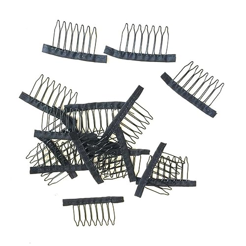 Vaguelly Perückenkamm Clip 10 Stück 7- Stahl Haar Clip Für Perücken Salon Zubehör Damen Langlebig Und Praktisch Für Sicheres Vaguelly Perückenkamm Clip 10 Stück 7- Stahl Haar Clip Für Perücken Salon Zubehör Damen Langlebig Und Praktisch Für Sicheres von Vaguelly