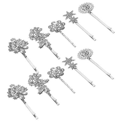 Vaguelly 10stücke Teiliges Strass Haarnadeln Für Frauen Stilvolle Haarschmuck Clips Mit Einzigartigem Design Für Hochzeiten Partys Und Besondere Anlässe von Vaguelly