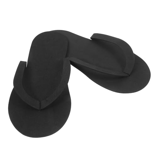 Vaguelly 12 Paare Faltbare EVA Hausschuhe für Damen und Herren Rutschfest Schnell Trocknend Weiche Bequeme Flip Flops für Hotel Reise Spa Dusche Strand Gäste und Alltag von Vaguelly