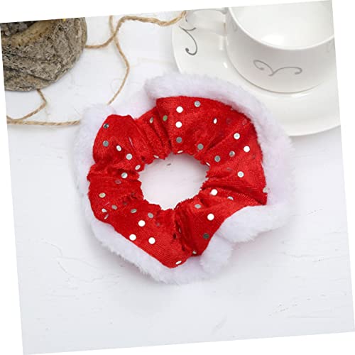 Vaguelly 12 Stück Teiliges Weihnachts Haargummi Große Elastische Scrunchies Weiche Haarschleifen Bequem Farbenfroh Modisches Haaraccessoire für Mädchen Vielseitig als Armband Geeignet von Vaguelly