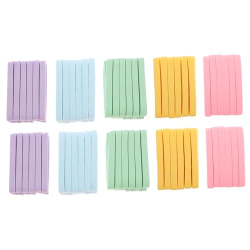 Vaguelly 120 Stück Gesichts Reinigungspads Komprimierte Make Up Entferner Schwämme Hautfreundlich für Reisen Mehrweg Zufällige Farben von Vaguelly
