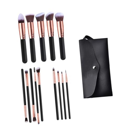 Vaguelly 14Stücke Makeup Brush With Organizer Bag Professional Cosmetic Tools For Application For All Skin Easy To Clean And Reusable von Vaguelly