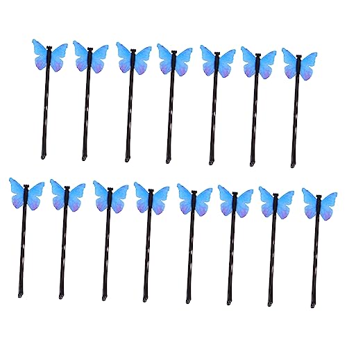 Vaguelly 15 Stück Schmetterlings-haarnadeln Stilvolle Haar-accessoires Für Frauen Und Mädchen Einzigartige Haarspange Zur Dekoration Elegante Haarschleife Kopfbedeckung von Vaguelly