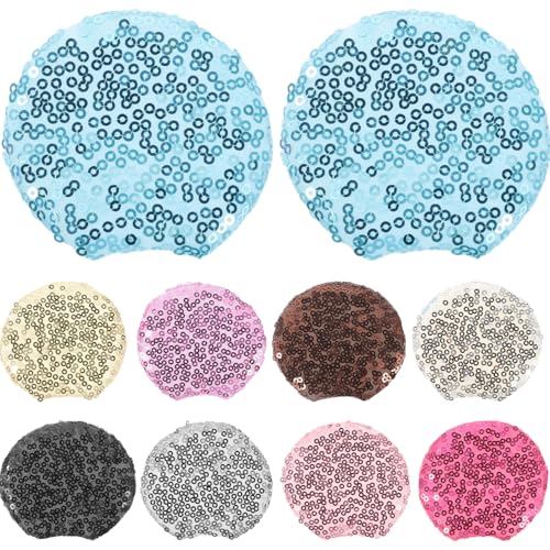 Vaguelly 18stücke Mausohren Glitzer Mäuseohren Kopfschmuck Diy Kit Haarclip Herstellung Lieferung von Vaguelly