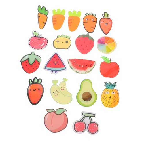 Vaguelly 19 Stück Verschiedene Obstförmige Acrylabzeichen Dekorative Pins für Kleidung Rucksäcke und Mehr für von Vaguelly