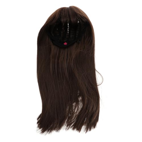 Vaguelly 1stück Lange Gerade Perücke Für Damen Schwarze Cosplay-haarverlängerung Mit Natürlichem Luftigen Für Partys Hochzeiten Halloween Und Bühnenauftritte von Vaguelly
