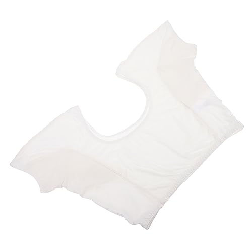 Vaguelly Baumwoll-achselpolster Weste Für Damen Schweißabsorbierende Achselhöhlen-polster Schnelltrocknende Unterwäsche Für Joggen Und Outdoor-aktivitäten Xl Weiß von Vaguelly