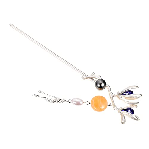 Vaguelly Retro Haarstab Für Damen Antikes Haarnadel Accessoire Vintage Kopfschmuck Für Hanfu Einfach in Haar Stecken Dekorativ Für Geburtstage Und Hochzeiten von Vaguelly