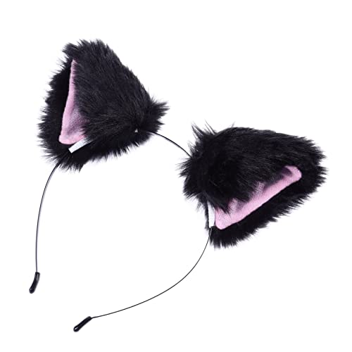 Vaguelly Simulation Plüsch-ohr-haarreif Tierohren-stirnband Cosplay-kopfbedeckung Party-mädchen-kopfschmuck Haar Ornament Für Maskenbälle Und Kostümpartys von Vaguelly