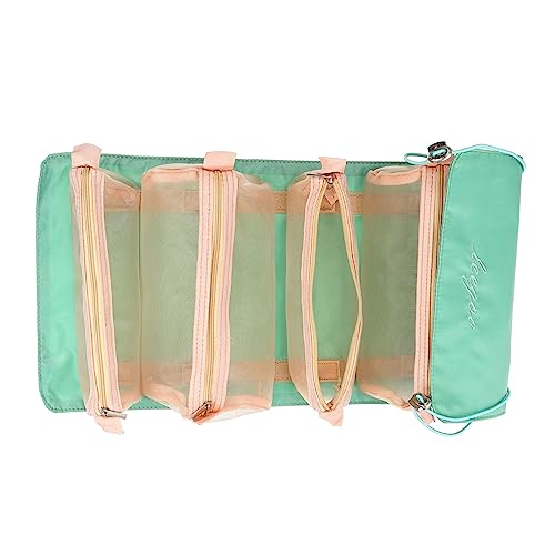Vaguelly 1stück Abnehmbare Roll-up Kosmetiktasche Für Damen Faltbarer Make-up Organizer in Geräumig Für Mit Separatem Makeup Pouch Für Einfache Organisation von Vaguelly