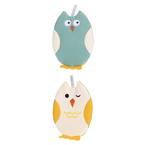 Vaguelly 2 STÜCK Teiliges Cartoon Badetuch mit Niedlichen Tiermotiven Weiche Peeling handschuhe für Sanfte Körperreinigung für Unterarme Beine und Rücken Beim Baden von Vaguelly