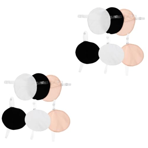 Vaguelly 2 Sätze Schweißabsorptions Schnelltrocknungspad Für Absorberpads Saugfähiges Schweißpad Achselschweißpad Für Damen Wiederverwendbar Unter Den Achseln 3 Paare * 2 von Vaguelly
