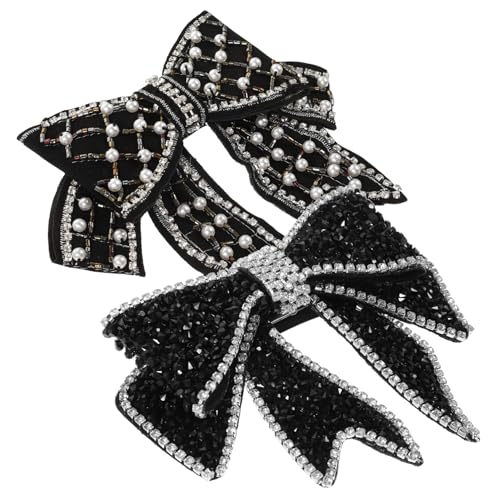 Vaguelly 2 Stück Bogenclip Haarschmuck Haarnadel Mit Strassschleife Bowknot-haarnadel Schleifenclips Aus Kristall Haardekoration Süße Haarspange Kopfschmuck Für Mädchen Stoff Vaguelly 2 Stück Bogenclip Haarschmuck Haarnadel Mit Strassschleife Bowknot-haarnadel Schleifenclips Aus Kristall Haardekoration Süße Haarspange Kopfschmuck Für Mädchen Stoff von Vaguelly