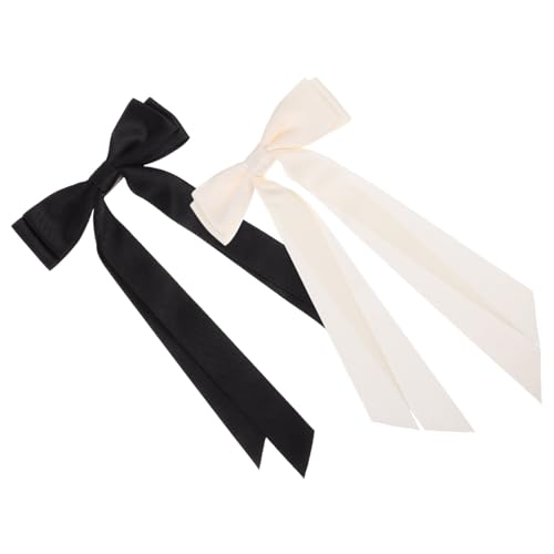 Vaguelly 2 Stück Damen Haarklammer Teiliges Doppellagige Schleifen Haarspangen mit Fester Fixierung Modisches Design Geeignet für Verschiedene Anlässe Wiederverwendbar und Langlebig von Vaguelly