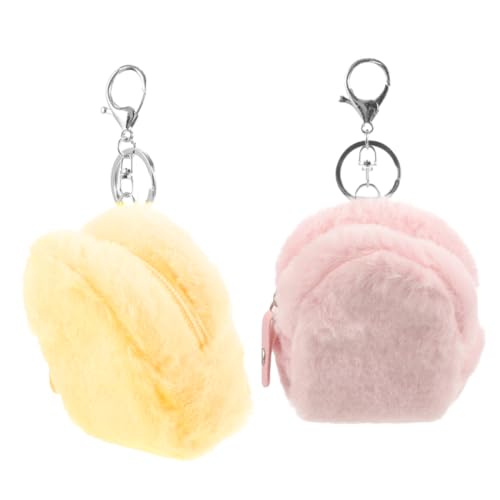 Vaguelly 2 Stück Plüsch-geldbörse Für Mädchen Mini-Handtasche Flauschige Tasche Süße Cartoon-geldbörse Für Jungen Und Mädchen Für Frauen von Vaguelly