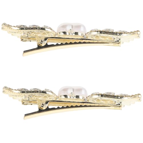 Vaguelly 2stücke Perlen Herz Haarklammer Mit Kristallen Und Engelsflügeln Haarspangen Für Damen Für Hochzeiten Und Besondere Anlässe Vaguelly 2stücke Perlen Herz Haarklammer Mit Kristallen Und Engelsflügeln Haarspangen Für Damen Für Hochzeiten Und Besondere Anlässe von Vaguelly