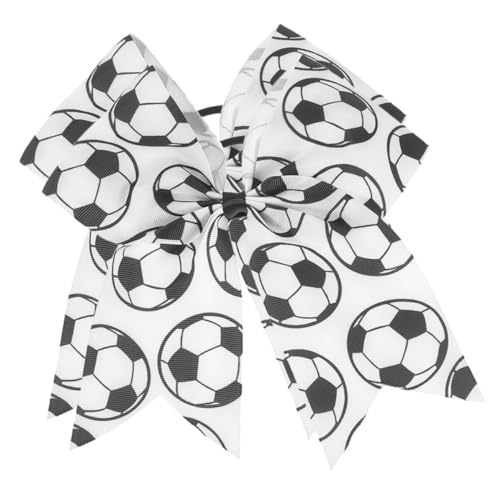 Vaguelly 2stücke Fußball-haarschleife Für Mädchen Elastisches Haargummi Mit Fußballmotiv Geeignet Für Mottopartys Cosplay Geburtstage Und Schulaktivitäten Klassische Farbe Dekorativ Und Pra von Vaguelly