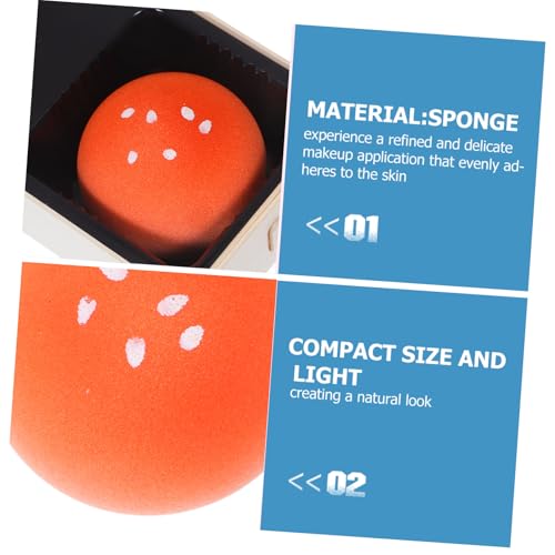 Vaguelly 2stücke Make-up-schwamm Puderquaste Foundation-schwämme Für Gesicht Nass Und Trocken Anwendung Applikator Für Empfindliche Haut Puder von Vaguelly