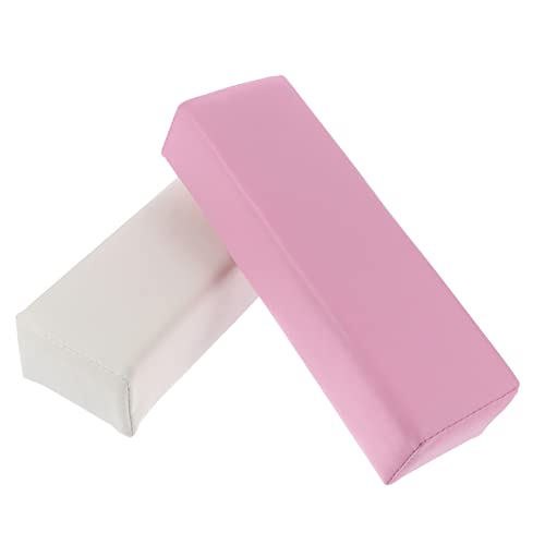 Vaguelly 2stücke Maniküre Handkissen Nail Art Handauflagen Aus Leder Für Und Zuhause Armlehne Kissen Für Nagelkunst von Vaguelly