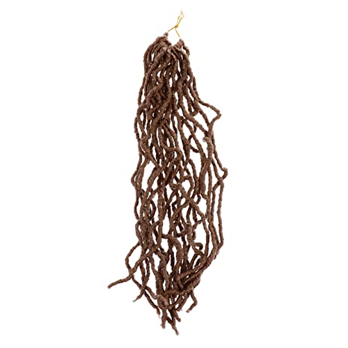 Vaguelly 20 Gedrehte Perücke Dreadlocks Zopf Echthaar Extensions Haarknoten Häkelhaar Synthetikhaar Extensions Häkelnadeln Für Haare Frühlingshaar Damenhaar von Vaguelly