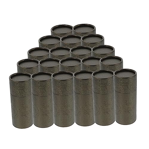 Vaguelly 20 Stück Mehrzweck Verpackungsboxen für Flaschen mit Ätherischen Ölen Tragbare Teeflaschenbox Geschenkbehälter Wiederverwendbar für Aromatherapie und Mehr von Vaguelly