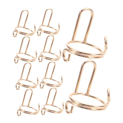 Vaguelly 20 Stück Rüstungsmetallringe Tragen Nagelring Aufdrücken Abnehmbare Nagelringe Fingerspitzenringe Für Frauen Nagelschmuck Ringe Nagelschleifen Nagel Verzierungen Kupfer Golden von Vaguelly