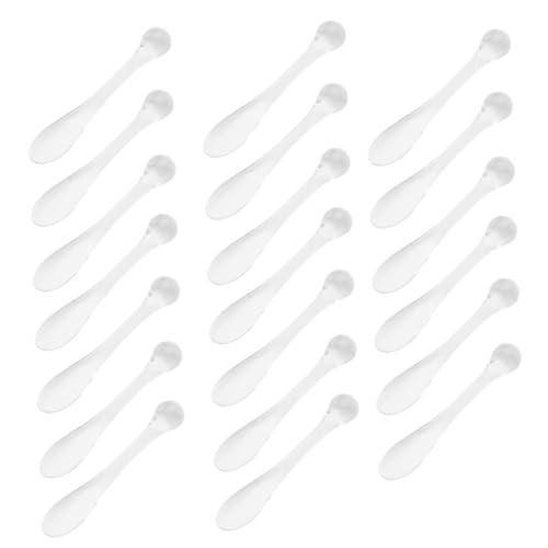 Vaguelly 20 Stück Teiliges Gesichtsmassage sticks aus Transparentem Acryl Multifunktionale Kosmetikspatel und Augenmassage löffel zur Hautpflege zur Linderung von Augenmüdigkeit von Vaguelly