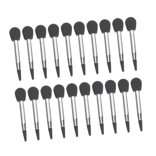 Vaguelly 20stücke Silikon-lidschatten Make-up-pinsel Umweltfreundliches Material Bequem Zu Greifen Für Daily Schminken von Vaguelly