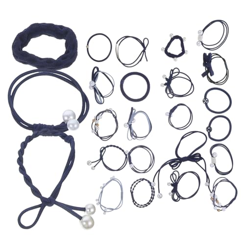Vaguelly 24stücke Haargummis Set Elastische Haargummis Für Und Mädchen Haaraccessoires Für Frisuren Für Und Armbänder Vielseitig Und Tragbar von Vaguelly