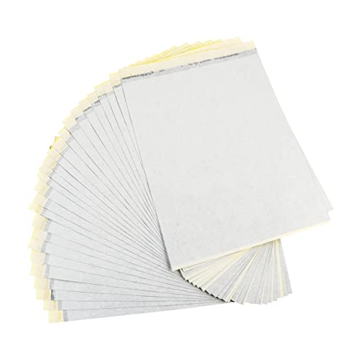 Vaguelly 25 Blatt Tattoo-Transferpapier thermopapier thermal paper Thermisches Transferpapier Thermokopierpapier Körperkunst Transferpapier Übertragungspapier Transparentpapier Kohlenstoff von Vaguelly