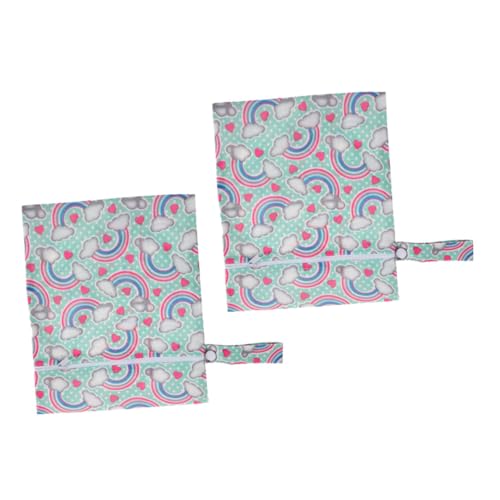 Vaguelly Wickeltasche Aufbewahrungsbeutel Für Pumpenteile Wickeltasche Für Babys Windeltaschen Mit Reißverschluss Tragbar Leicht Für Shopping-Reisen von Vaguelly