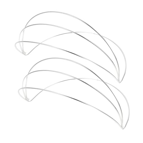 Vaguelly 2stücke Krone Diy Basis Aus Eisen Kronenherstellungsrahmen Für Kopfschmuck Kopfschmuck Diy Rahmen Haarschmuck Basis Accessoire von Vaguelly