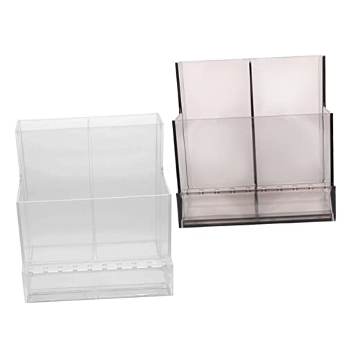 Vaguelly 2stücke Nagelbohrerhalter Organizer Aus Pp-material Für Nagelstudios Mit Fächern Zum Aufbewahren Von Nagelbohrer-bits Nagelmaschinen Und Anderen Nagelzubehör von Vaguelly