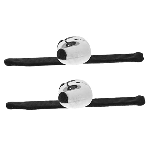 Vaguelly 2er Set Cartoon Panda üsch Slap Armbänder üße Tier Themen Schlagarmbänder Für Ideales Party Oder DIY Haaraccessoire Kuscheltiere Für ädchen Und Jungen Vaguelly 2er Set Cartoon Panda üsch Slap Armbänder üße Tier Themen Schlagarmbänder Für Ideales Party Oder DIY Haaraccessoire Kuscheltiere Für ädchen Und Jungen von Vaguelly