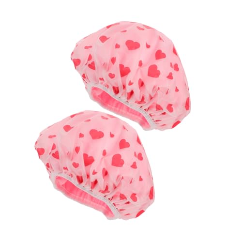 Vaguelly Haar-schlafhaube 2-lagig Wiederverwendbare Shampoo-kappe Für Lockiges Haar Abdeckung Zum Duschen Reisefreundlicher Haartrockenhut Für Frauen von Vaguelly