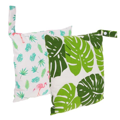 Vaguelly 2st Wickeltasche Yoga-nasstasche Tragetasche Aufbewahrungstasche Vakuumierbeutel Wiederverwendbare Eimerauskleidung Nasstasche Für Badeanzug Taschen wasserdichte TPU-membran von Vaguelly