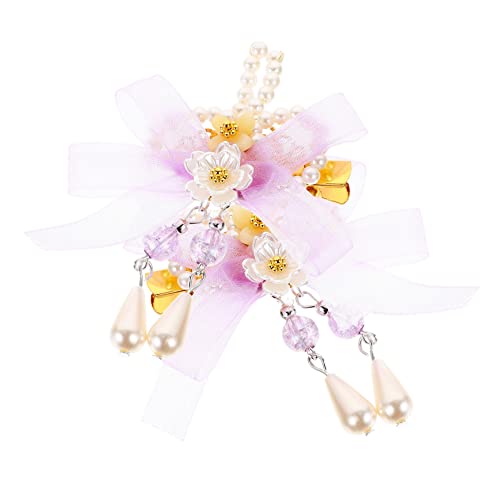 Vaguelly 2stücke Blumen-haarspangen Mit Quaste Und Perlen Haarnadeln Für Damen Und Mädchen Accessoires Für Party Hochzeit Und Alltag Vaguelly 2stücke Blumen-haarspangen Mit Quaste Und Perlen Haarnadeln Für Damen Und Mädchen Accessoires Für Party Hochzeit Und Alltag von Vaguelly